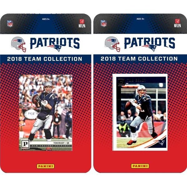 Williams & Son Saw & Supply C&I Collectables 2018PATRIOTSTSC NFL New England Patriots Licensed 2018 Panini & Donruss Team Set 2018PATRIOTSTSC